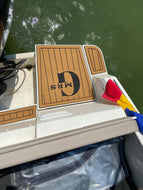 Quicksilver 605 cruiser powerboat foam synthetic teak deck
