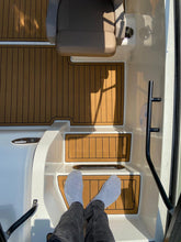 Load image into Gallery viewer, Quicksilver 605 cruiser powerboat foam synthetic teak deck
