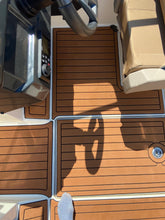 Load image into Gallery viewer, Quicksilver 605 bowrider powerboat foam synthetic teak deck
