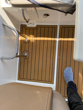 Load image into Gallery viewer, Quicksilver 605 cruiser powerboat foam synthetic teak deck
