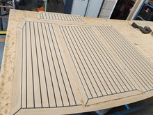 Load image into Gallery viewer, Sunseeker Mustang pvc synthetic teak deck
