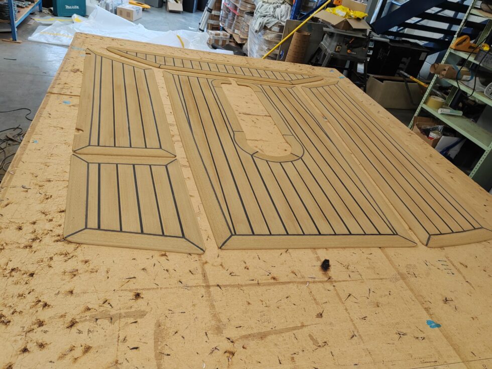 Viko S21 pvc synthetic teak deck